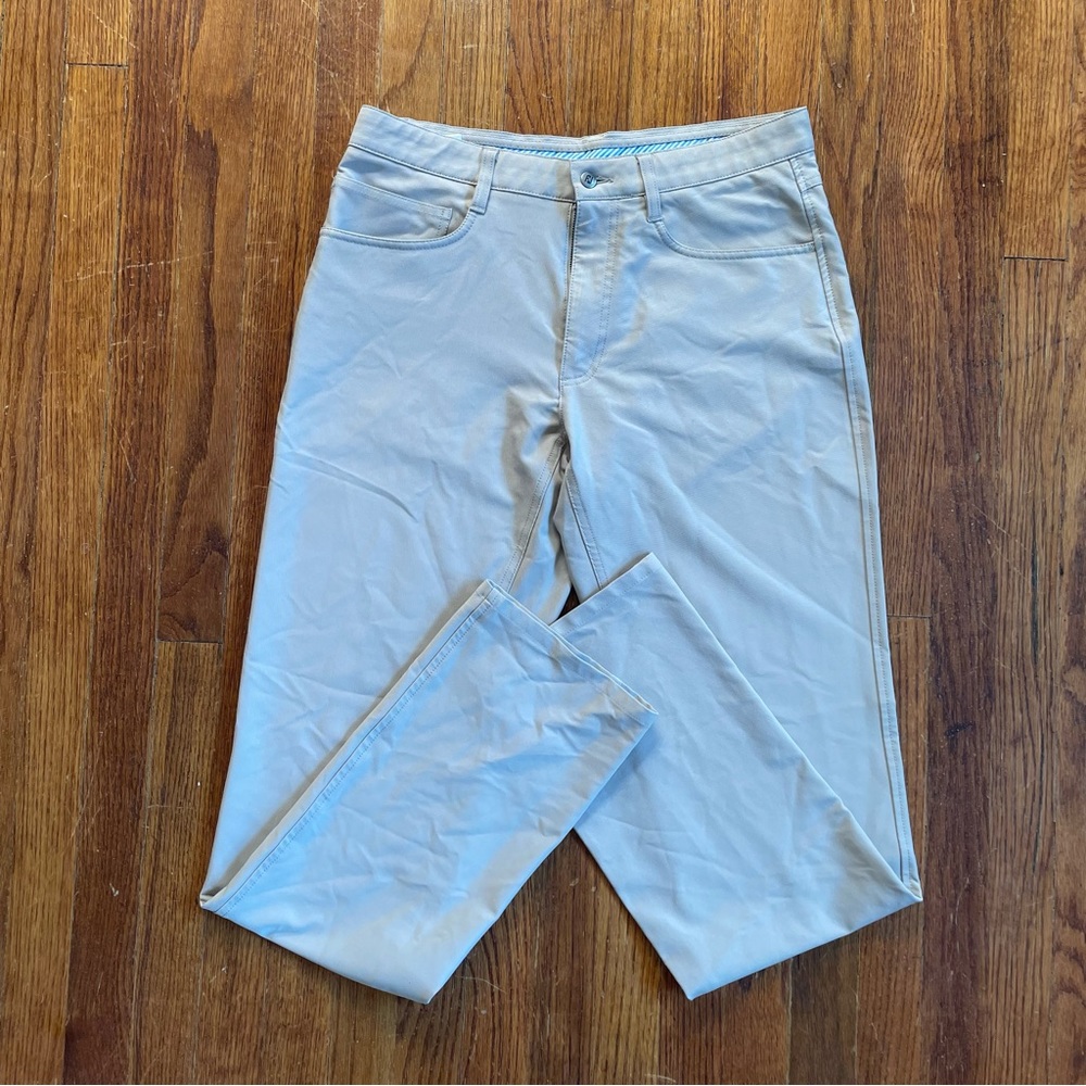 FootJoy 5 Pocket Golf Pants Light Khaki Size 32x34